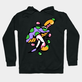 Mushroom fungi dagger Hoodie